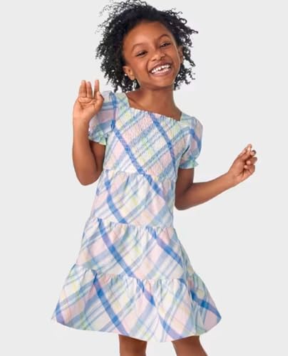 Image of Gymboree Girls' and Toddler Short Sleeve Tiered Dresses