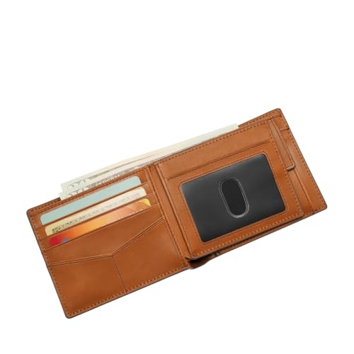 Image of Fossil Men's Derrick Coin Pocket Bifold Wallet