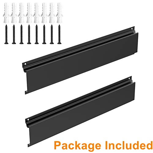 Torack Garage Storage Rail System, Heavy Duty Wall Mount Tool Organizer Track System For Garage Basement Shed And Home, Holds Up To 100Lbs, Pack Of 2 #TOP1