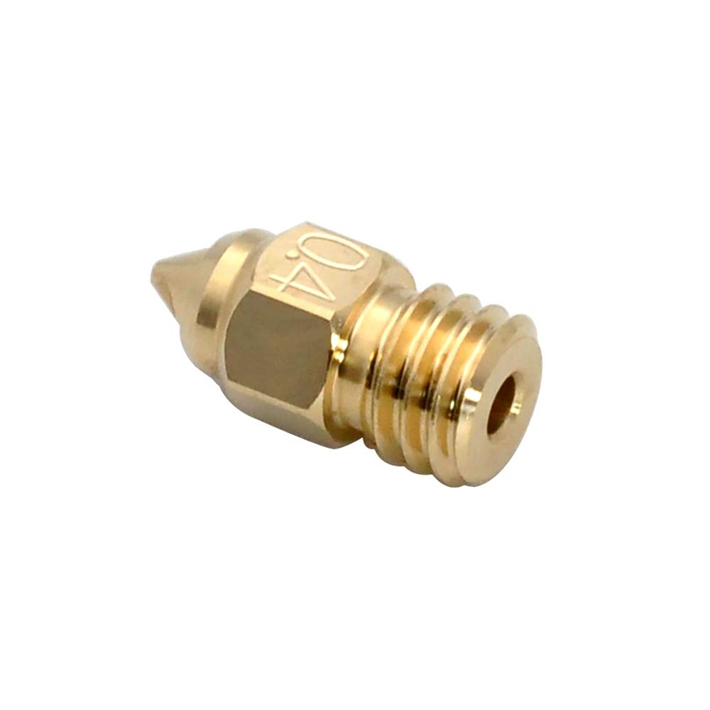 4 Ugelli Per Stampante 3D In Ottone 0,4 Mm - CR-6 SE MK, CR-10, Ender 3 V2, Ender 5, Ender 3 Pro - Filettatura M6 - 4