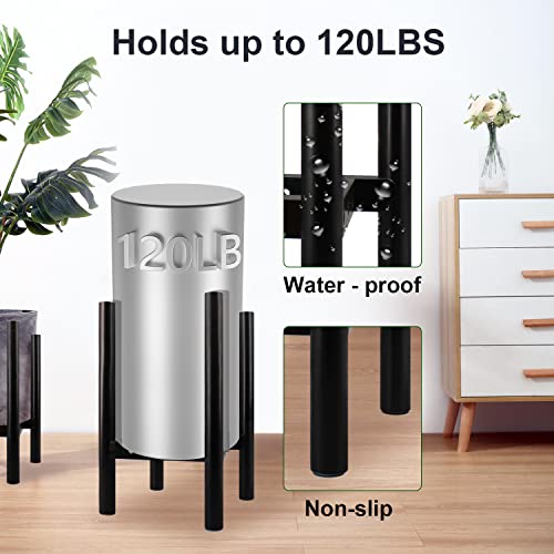 Virekm Adjustable Plant Stand,Bamboo Plant Stand,Indoor Outdoor Plants Stands,Corner Flower Holder For Living Room,Office Plant Stand Fits 8 To 12 Inches Pots #TOP4