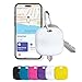 Produktbild Boompods Boomtag Bluetooth Key Finder - Schlüsselfinder, Wiederaufladbar, Mini Smart Tracker Tag kompatibel mit Apple Wo ist App, für Schlüssel/Brieftasche/Gepäck GPS Tracker - Weiß