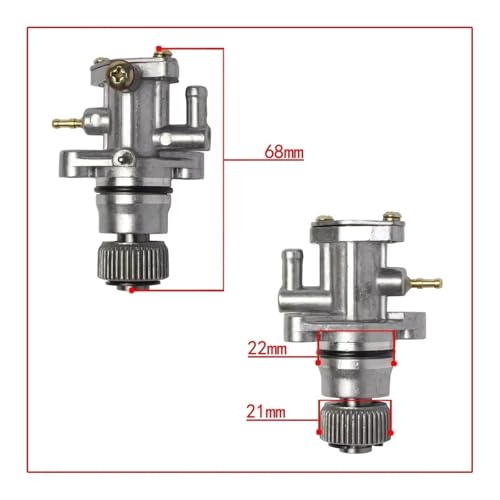 Bomba de combustible para Jog y componentes de motor vertical 50cc 2