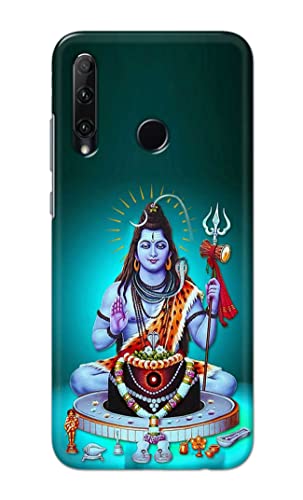 Image of PRINTFIDAA Printed Hard Back Cover Case for Honor 20i | Huawei P Smart+ Plus 2019 | Honor 10i Back Cover (Lord Shiva) -1803