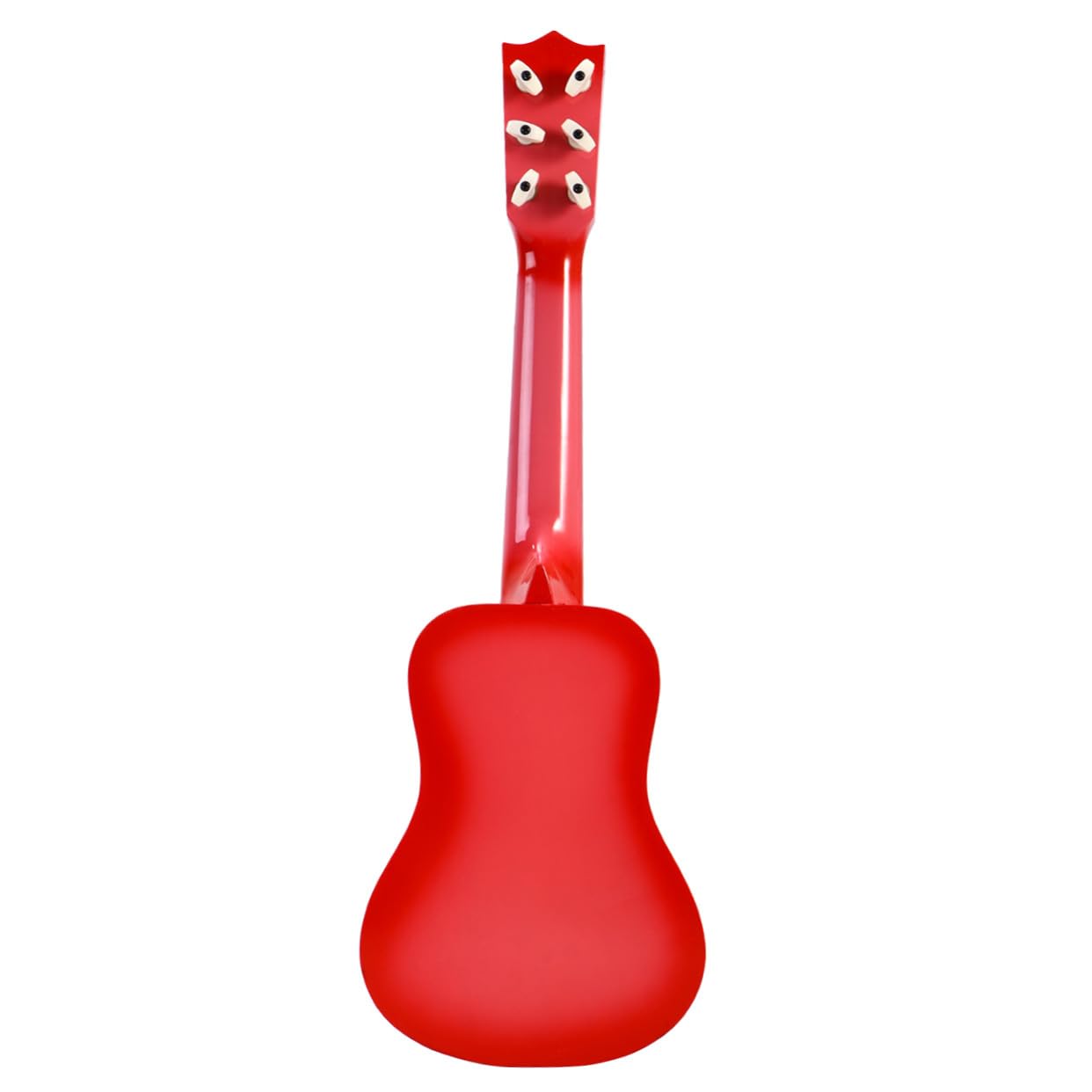 Chitarra Acustica Bambini 21 Pollici in Legno Rosa | Dimensione Portatile, Adatta a Bambini e Ragazzi, Tastiera Sottile e Corde a Bassa Altezza