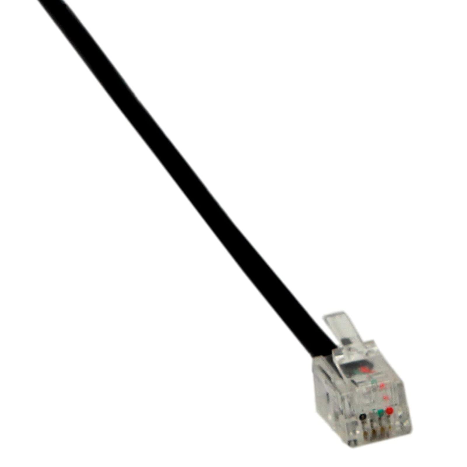 Cavo Prolunga RJ9 4P4C Maschio-femmina - Adattatore Splitter Per Telefono IP, Cuffie, Call Center