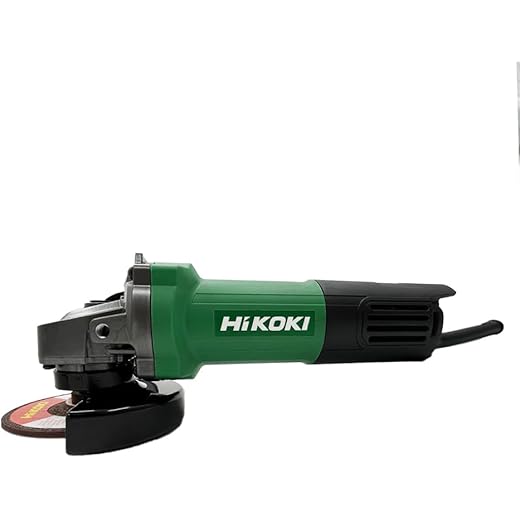 HIKOKI G10MGFS9Z - 100mm AC Angle Grinder | 800W Powerful Motor | 11000 RPM | Compact & Lightweight | Slim Ergonomic Handle | Fast & Efficient Grinding | Durable Build | Easy Operation & Control