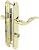 Wright Products VMT115PB, BRASS Serenade Style Mortise Set