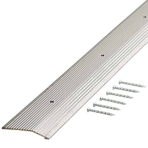 Garniture de tapis en aluminium argenté préfini 72 po haute finition