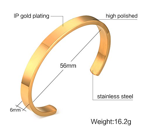 Cuff Bracelet Custom Gold Bracelets for Women Birthday Gifts for Her Silver Bangle Bracelet Custom Gold Bracelets Personalized Mantra Inspirational Daily Reminder2