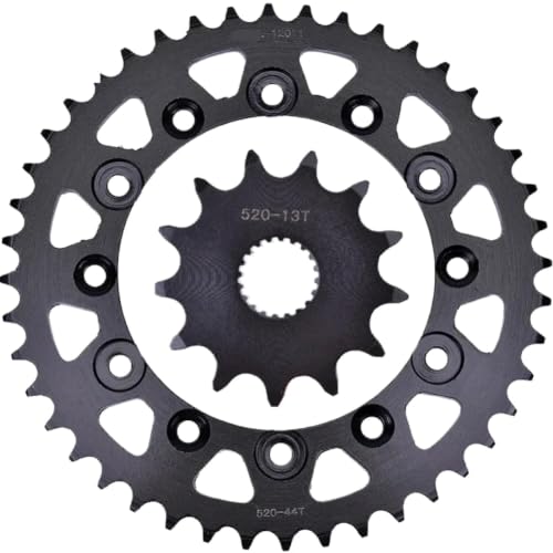 Jeu de pignons avant arrière 13T 44T pour transmission moto Yamaha WR250 F