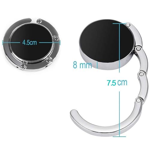 Jewuno Foldable Purse Hook, Handbag Hanger Table Hook Holder Bag Hanger Hook For Girls And Women thumb #1