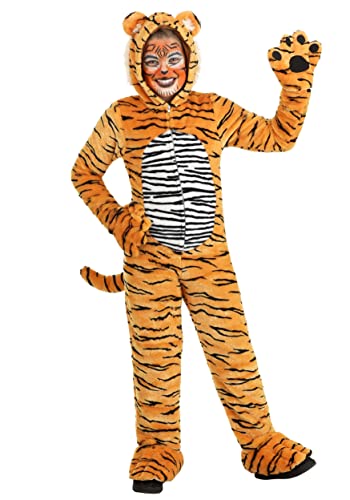 Disfraz Infantil Premium de Tigre Realista Talla XL