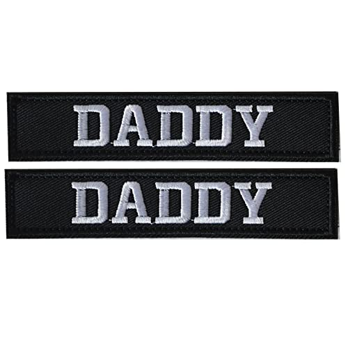 Image of TACVEL Daddy Tactical Morale Patches, Morale Patch for Dad, Hook and Loop Fastener Patch for Hats, Coats, Diaper Bags, Lunch Bags