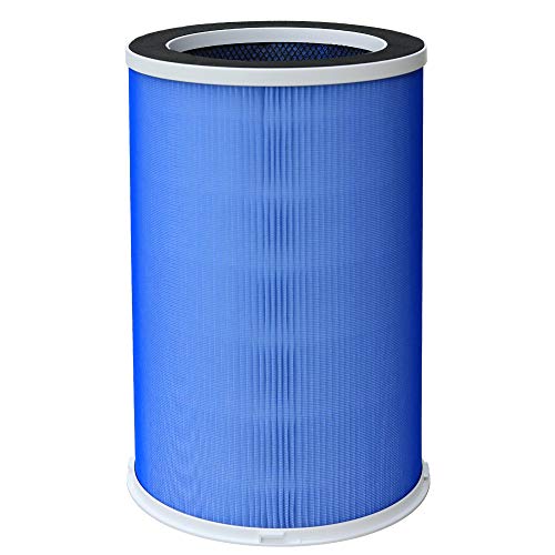 FIWOTTTDA KJ380F Air Purifier Replacement Filter , 4-in-1 Filter, H13 HEPA Filter, Activated Carbon Filter, Silver Ion Coating Filter,Only for B09BVNRYPD