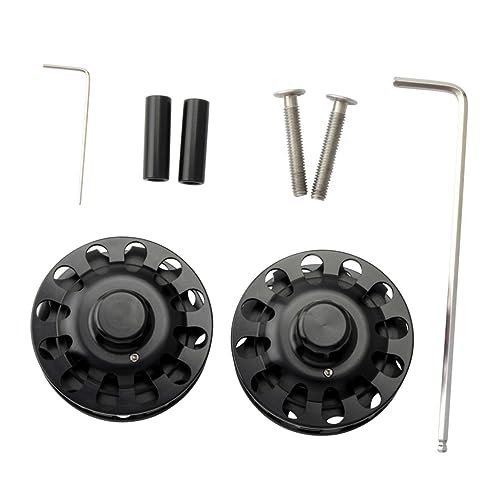 BESTonZON 1 Set Folding Bike Chain Tensioner Guide Wheel Durable Compatible with Brompton Supports Single to Speed Easy Assembly Stable Performance