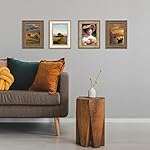 XUANLUO 3 Pack 4x6 Inch Farmhouse Rustic Picture Frame Sets Distressed Farmhouse Plastic Frame with HD plastic cover for Wall Mount or Tabletop Display - Image 4