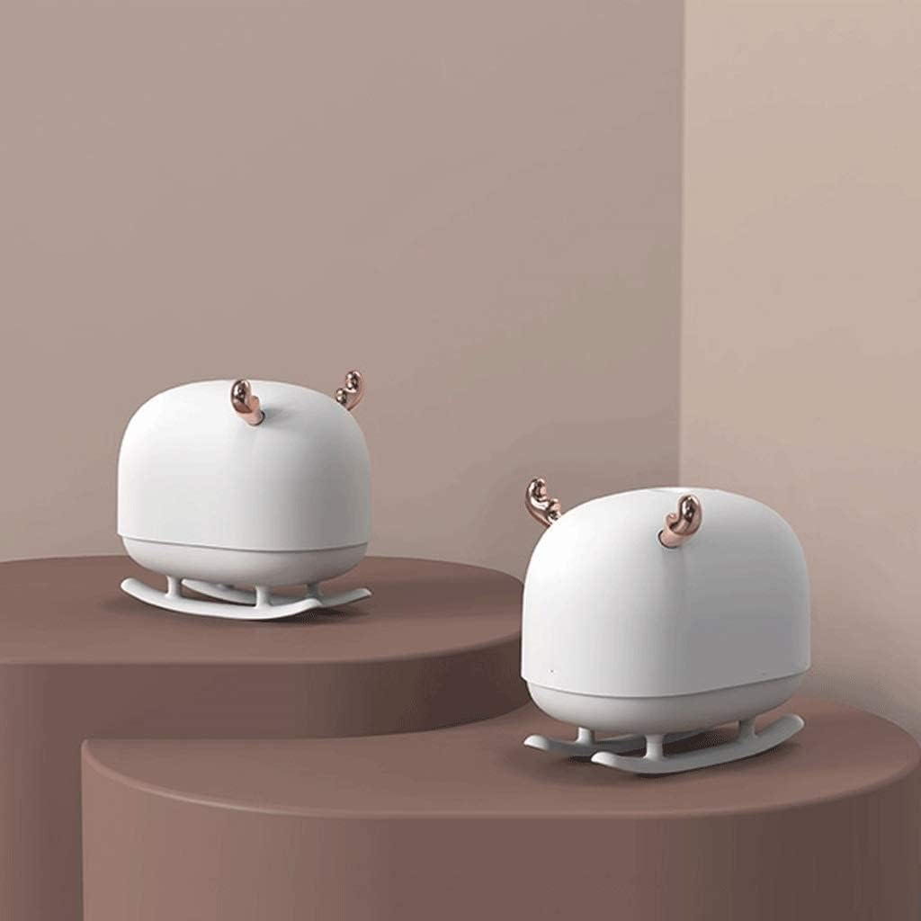 Humidifiers Portable mini USB humidifier, 260ml ultrasonic cold fog station personal air humidifier, water spray, silent, automatic shutdown, adjustable spray mode, suitable for travel and fami