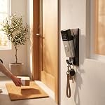 Universal Video Doorbell Mount Bracket, Mounting Bracket with Additional Utility, Compatible with Most Brands (Black)