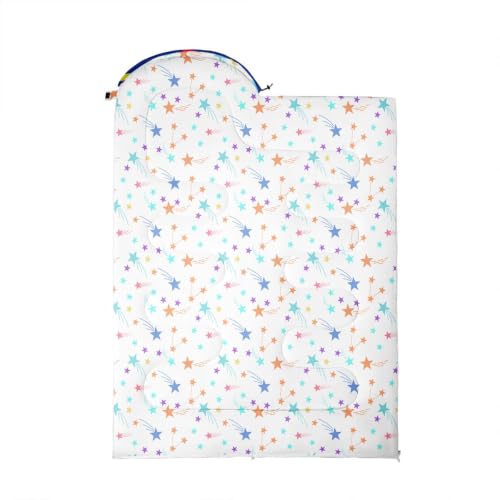 Bolsas de dormir para niños y adultos, 3 estaciones, livianas, impermeables, para camping y mochilero miniatura 2