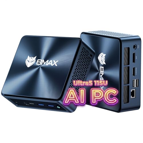 Amazon.co.jp: 高性能AIミニPC ミニパソコン Intel Core Ultra5 115U