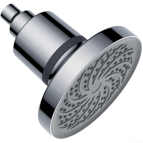 Pomme de douche haute pression en ABS chromé avec filtre au design élégant