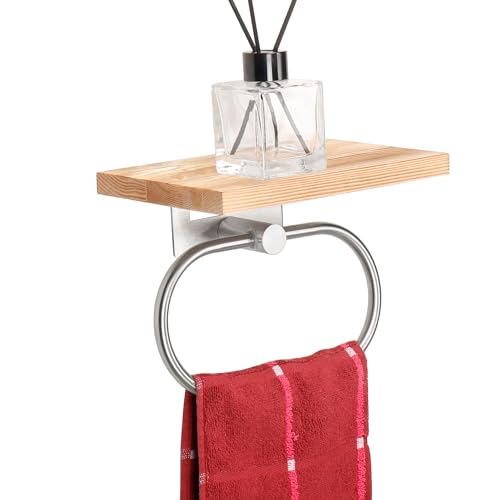 TocTen Hand Towel Holder for Bathroom Wall Mount Towel Ring