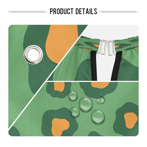 Capa Profesional Impermeable para Corte de Cabello Leopard Spots miniatura 4