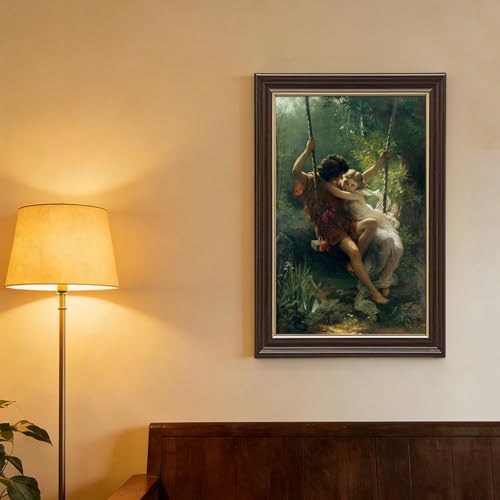 Impression sur toile Le Berceau Pierre Auguste cadre suspendu 61x91,4 cm - 4