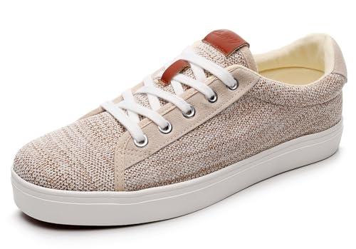 Cull4U Women's Flexible Knitting Low-Top Sneaker Shoe