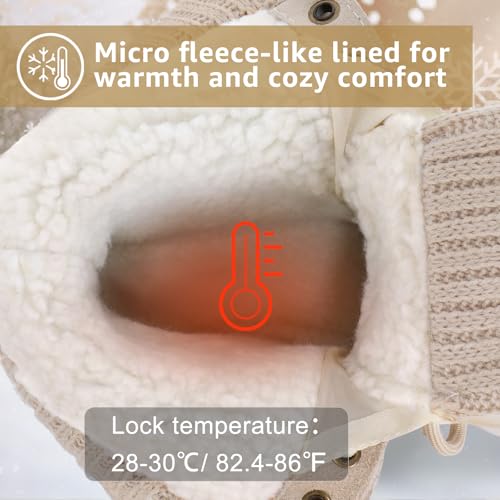 STQ Women's Duck Boots Waterproof Winter Snow Boot Warm Cozy for Cold Weather Non Slip4