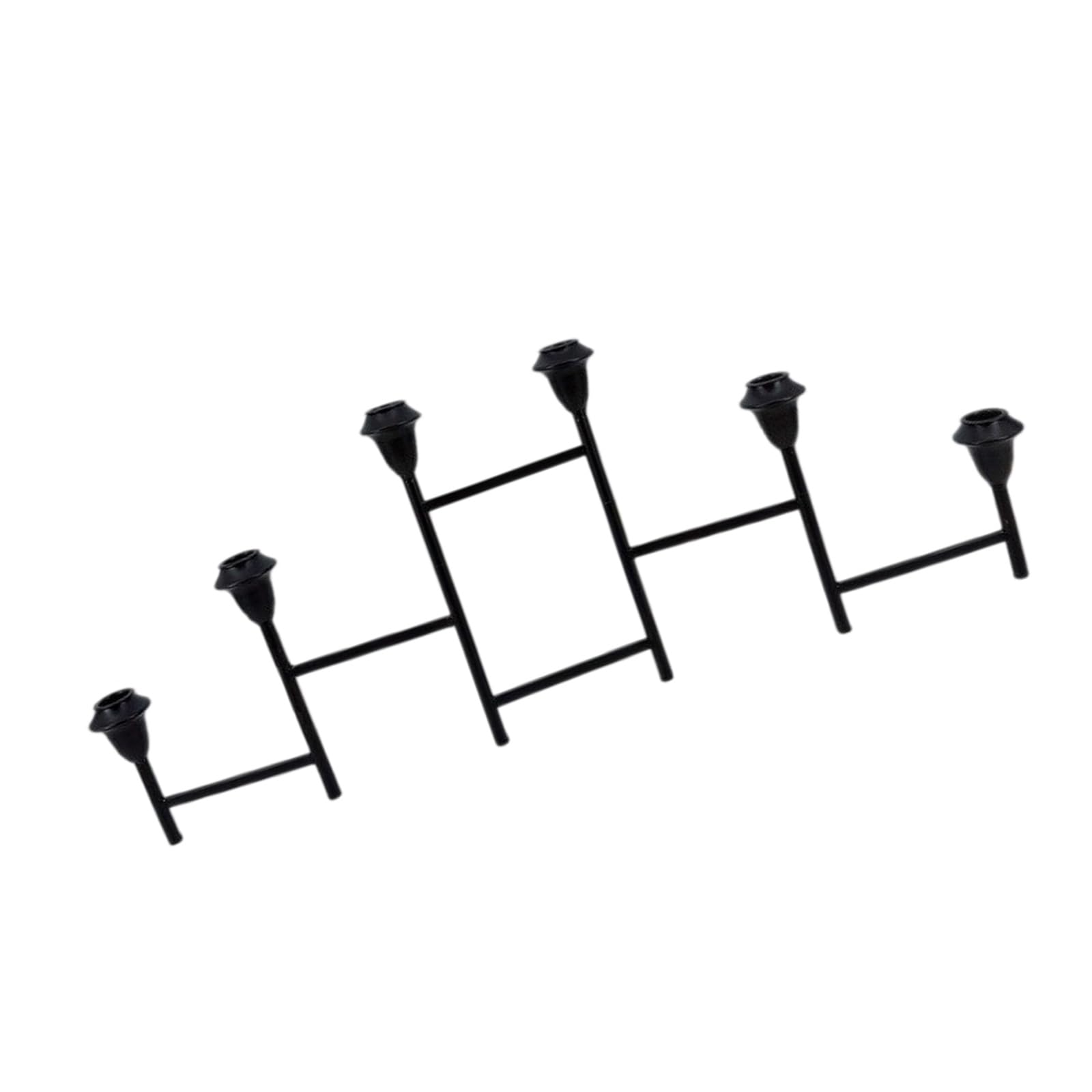 PANGBOER Decorative Stands Iron Taper Holders Candelabra Retro Candlestick for Wedding, Table Centerpieces Iron Taper