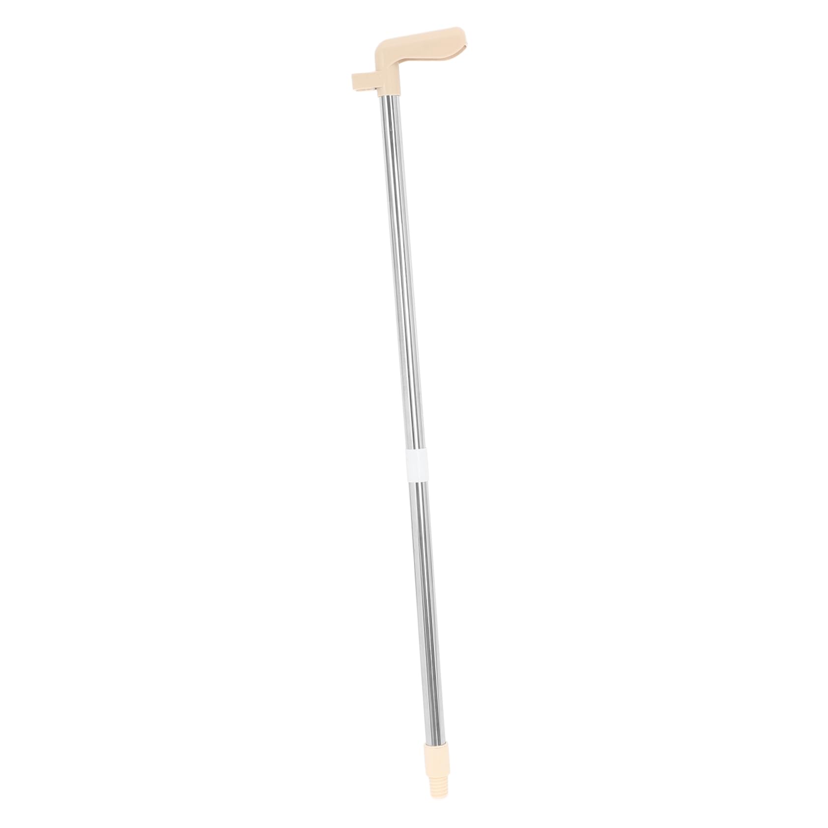 Zerodeko Ergonomic Dustpan Handle Grip for Sweeper Pole Metal Push Dustpan Replacement for Cleaning Random Color