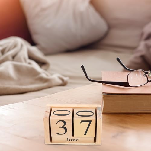 Calendario de madera de sobremesa Gatuida, un regalo práctico y elegante 6