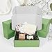 PHAREGE 12x9x4 inch Gift Shipping Boxes Bulk 6 Pack Green, Tab Lock Tuck Top Mailing Boxes for Packaging Small Business, Medium Cardboard Mailer Boxes for Wrapping Present