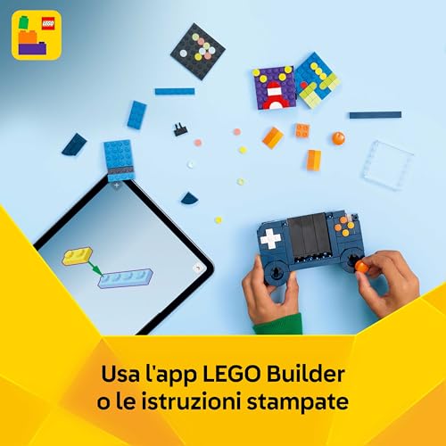 Creator 3 in 1 Console di Gioco Retrò - Giocattolo Trasformabile in Cabinato Arcade o Computer con Tastiera e Mouse - Idea Regalo per Gamer, Bambini e Bambine da 8 Anni in su - 31380 - Lego - Immagine 5