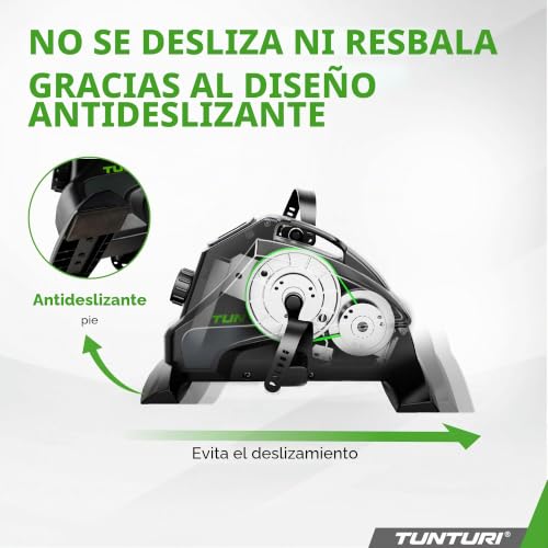 Miniatura 6 de Tunturi Cardio Fit M35 Mini Bicicleta Estática Mini Bike Sistema De Freno Magnético - Con Pedales Para Entrenamiento De Brazos Y Piernas - Computadora De Entrenamiento
