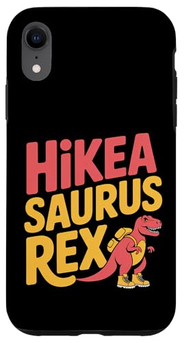 Hikeasaurus Rex 恐竜ハイキングハイカーのしゃれ |- スマホケース iPhone XR 用