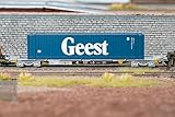 Hornby TT:120 TOUAX Sffgmss IFA Wagon Geest 45ft Container, Blau