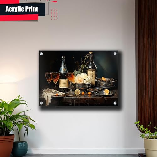 Storeusa99 A Drawing Of A Bottle Of Sparkling Wine With Black Splashes On Top thumb #3