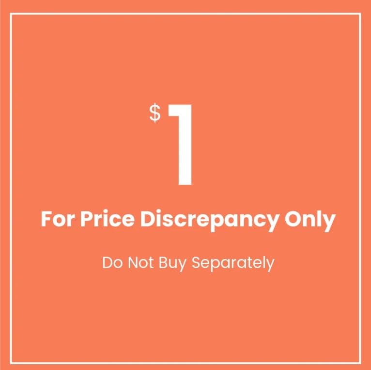 POVISON for Make up The Price Difference Only -(Not Buy Separately)