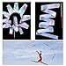 SULIANYI Dance Ribbons, Gymnastics Performance Ribbon Sparkling, Dance Ribbon Wand for Dancing, Cheerleading, Olympic Tournament, Artistic Competitions, Pink (4M)