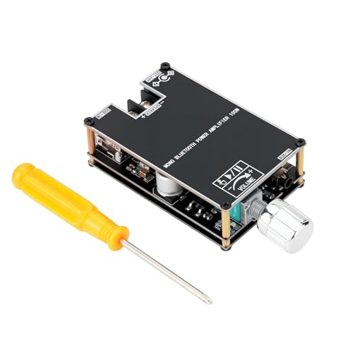 ZHITING 100W Bluetooth 5.1 HiFi Verstärker Board,Mini Digitaler TWS Stereo Endverstärker mit TPA3116D2 Chip,BT 5.1/USB/AUX Eingang,DC 7-24V, ZK-1001B Sound Board für Heimkino & Lautsprecher
