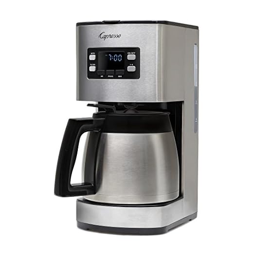 Capresso 435.05 Stainless Steel 10 Cup Thermal Coffee Maker ST300