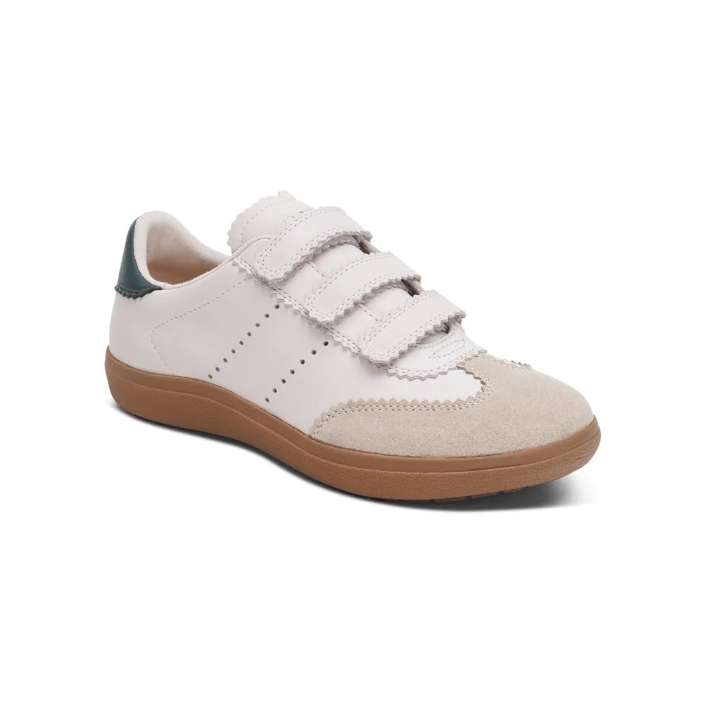 Aetrex Morgan - Zapatilla con soporte para el arco del pie (Oatmeal, Sistema tallas calzado EU, Adulto, Números, mediano, 36)