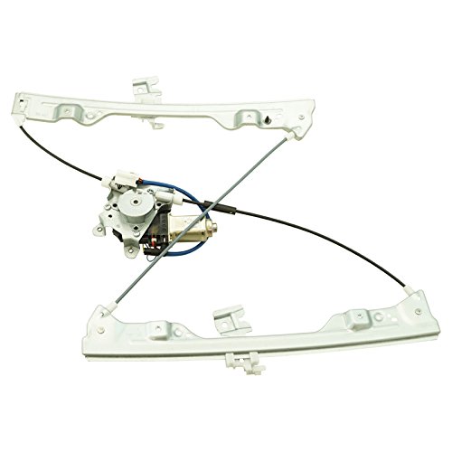 Image of TRQ Front Right Power Window Regulator & Motor Assembly Passenger Side Compatible with 2002-2006 Nissan Altima