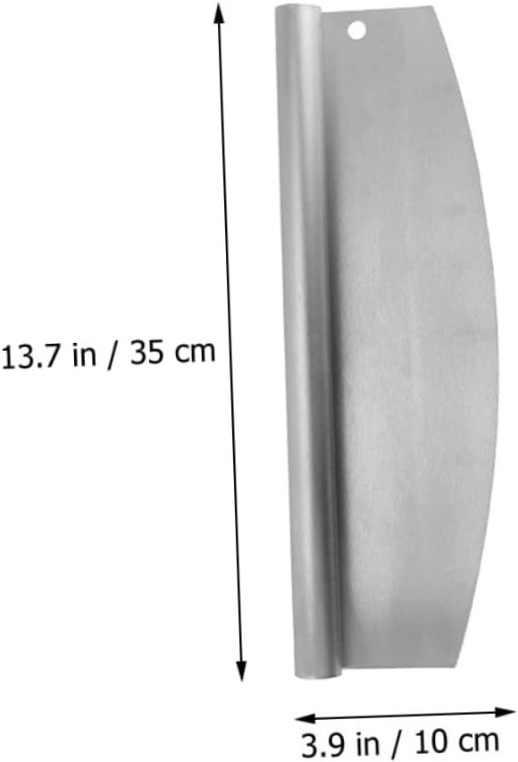 SHOWERORO 1set Premium Pizza Cutter Stainless Steel Pizza Slicer Protective Cover Multi-functional Kitchen Tool