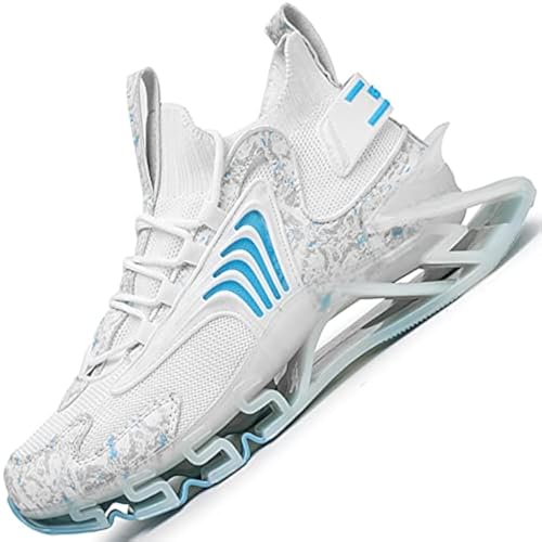 Image of Sneakers Shoes for Men Running Shoe Mens Trail Air Fashion Sport Man Athletic Men's Basketball Walking Casual Hiking Male Black White Blue Size Runner Breathable Women Boys Kids