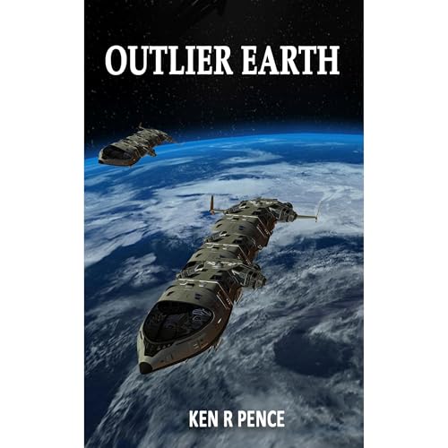 Outlier Earth Audiolibro Por Ken Pence arte de portada