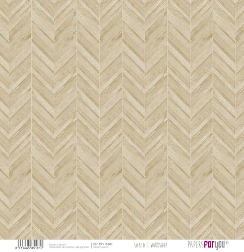 Papers For You - Papel Scrap Vellum 90gr (Santa's Workshop)